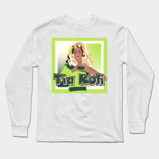 The question remains... Tia Kofi? Long Sleeve T-Shirt